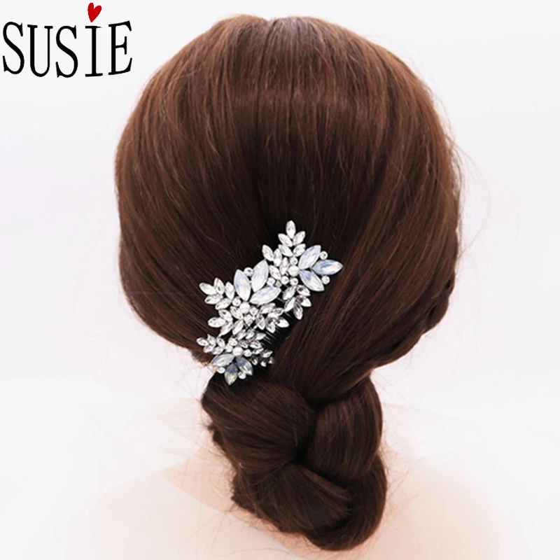 Новый головной убор LOVE SUSIE расческа для волос с кристаллами цветы стразы