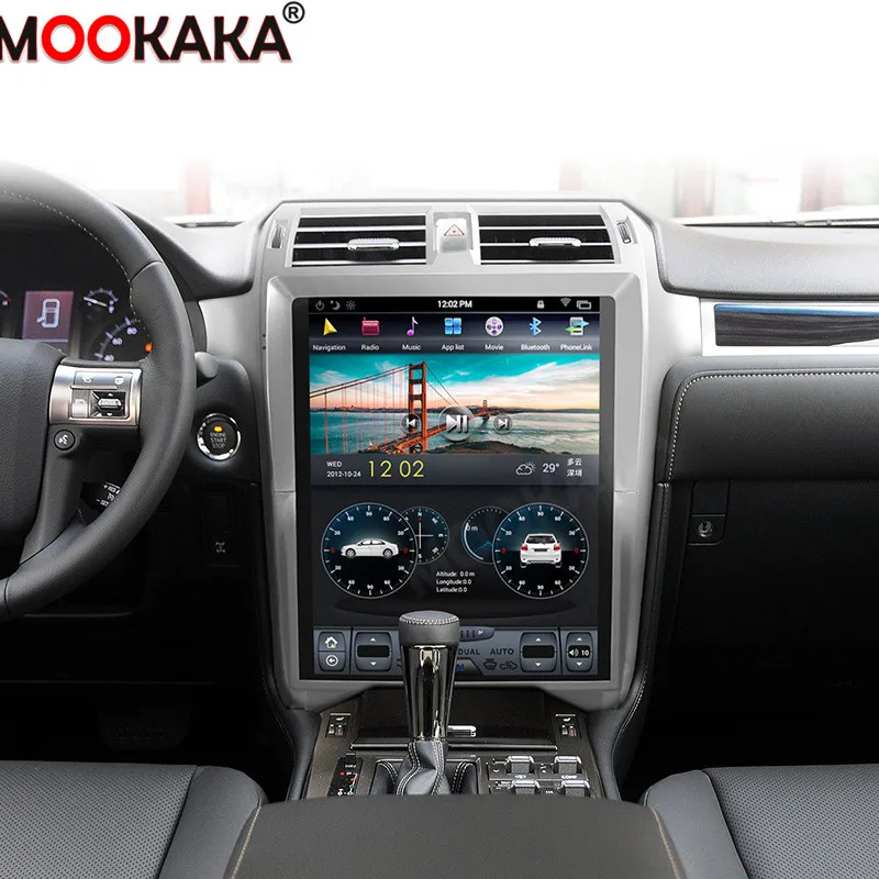 Автомобильный мультимедийный плеер Tesla Navi 4 + 128 ГБ Android 9 0 потоковая передача