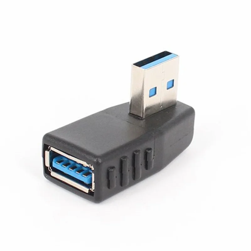 

Прямоугольный Удлинительный Кабель USB3.0 адаптер «Папа-мама» 90 градусов