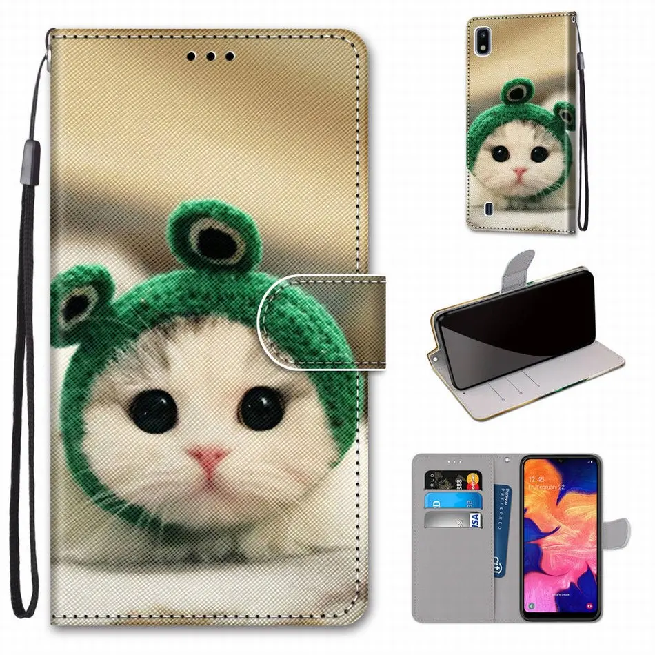 for case huawei p10 lite p9 lite 2016 p8 lite 2017 2015 flip leather book cover phone case cute tiger wolf lion cat dog dp08f free global shipping