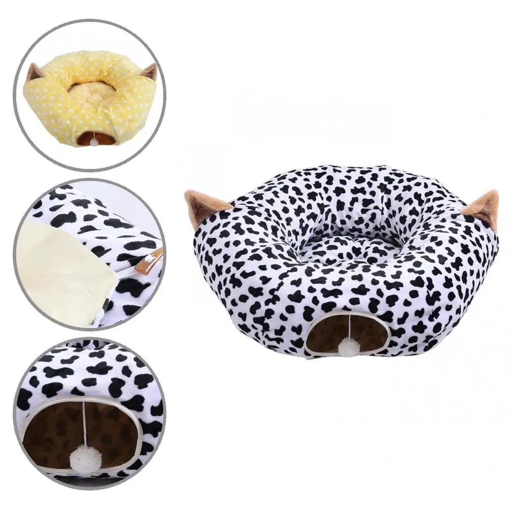 

Туннельная игрушка для домашних животных, Легкая очистка, креативная большая кровать для кошек, туннель, игрушка для домашних животных, кро...