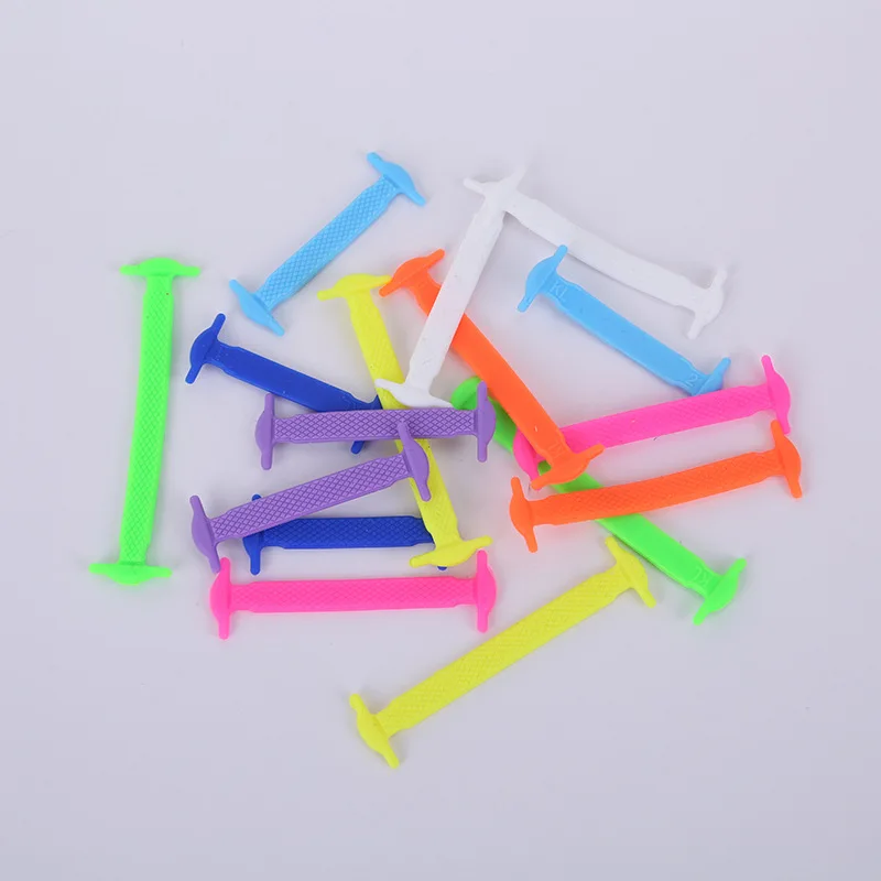 Новинка модные аксессуары для обуви эластичные шнурки креативные силиконовые