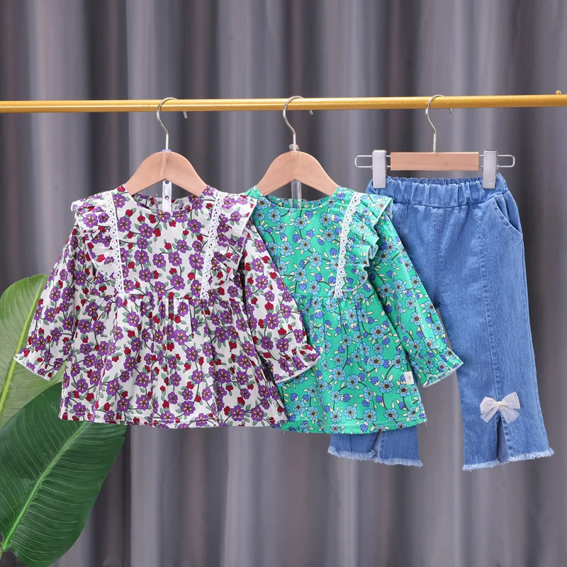 

LZH 2021 осенняя одежда для детской одежды с милым рисунком, Детский костюм с длинным рукавом для новорожденных, Детские комплекты для детей