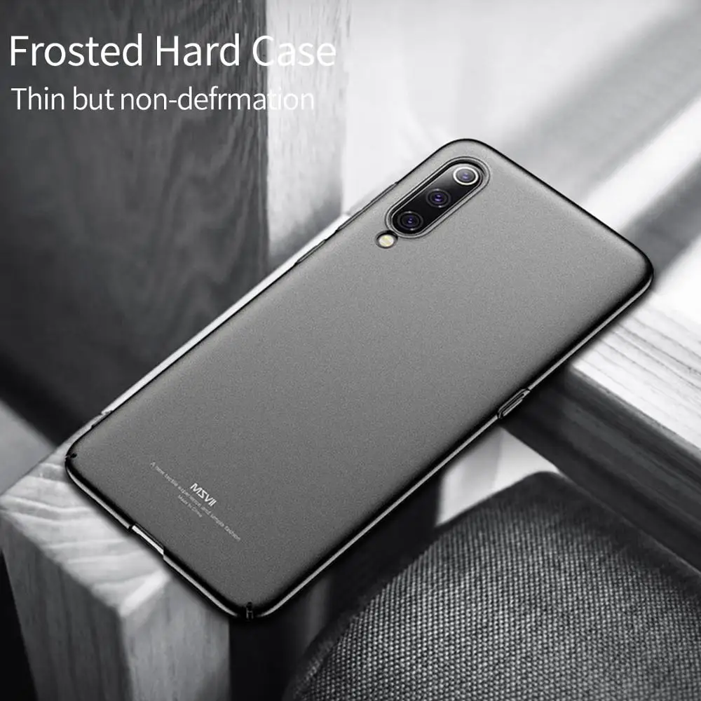 Для Xiaomi mi 9 8 SE чехол MSVII Жесткий ПК полная защита Матовый чехол ультра тонкий матовый чехол для Xiaomi mi 9 mi 9 8 Pro Lite чехол