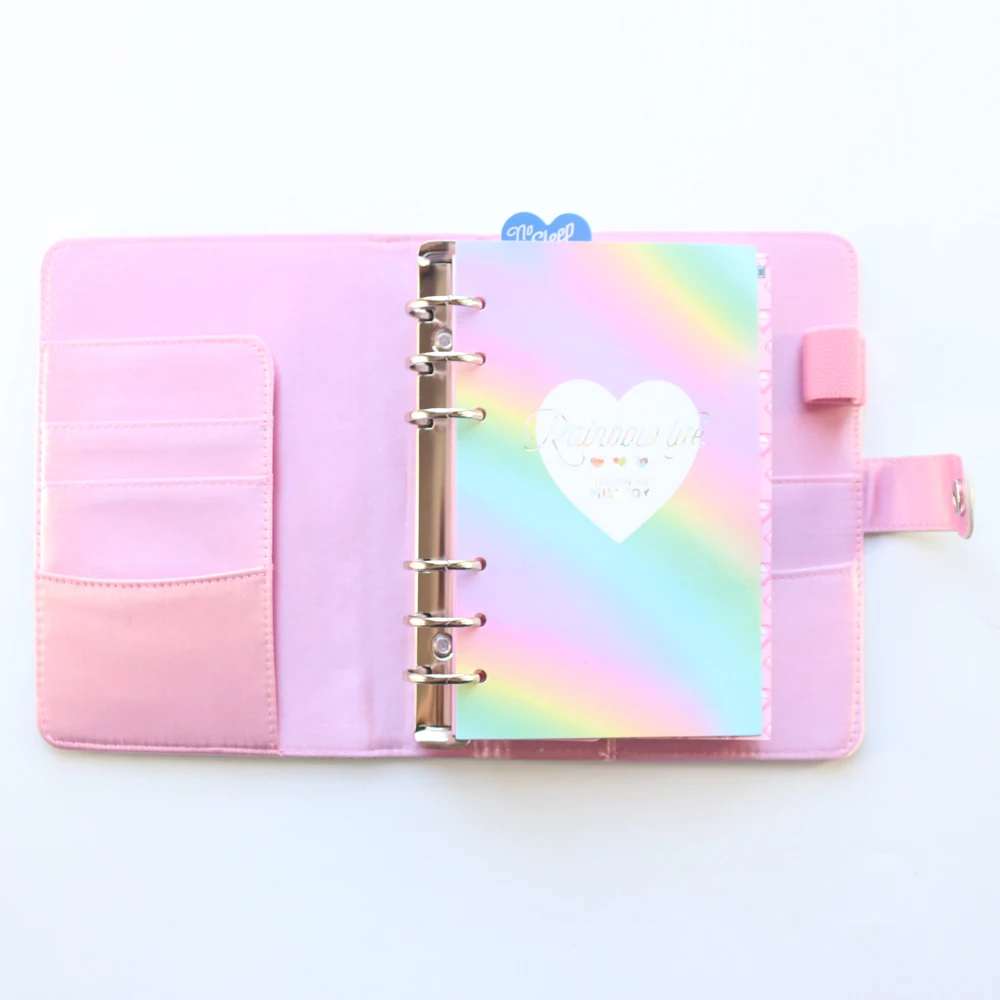 Domikee Творческий твердый переплет школьный спиральный блокноты канцелярские