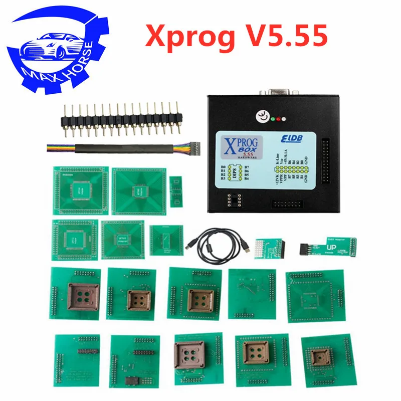 Оригинальный программатор чип тюнинга ECU Xprogm Xprog 5 55 Xprog5.55 лучше чем Xprog5.50 X Prog