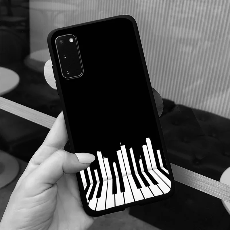 Черный силиконовый чехол для Samsung S21 S20 A11 S10 S10E S9 S8 Plus Lite Note10 Note20 | Мобильные