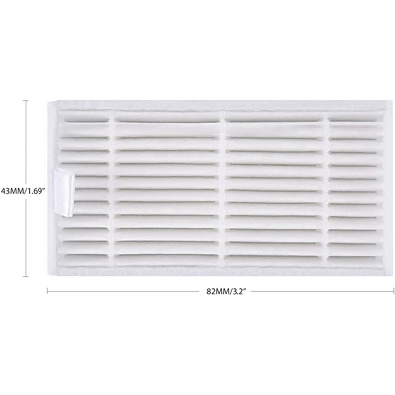 

HEAP Filter Mop Cloth for Chuwi Ilife V5S V5 Pro X5 V3L V5 V3S V3S Pro V50 Robotic Vacuum Cleaner Parts