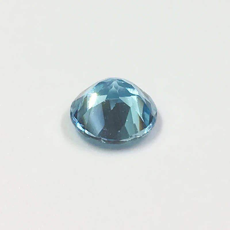 8 мм 2 карата Натуральный топаз незакрепленный драгоценный камень для кольца