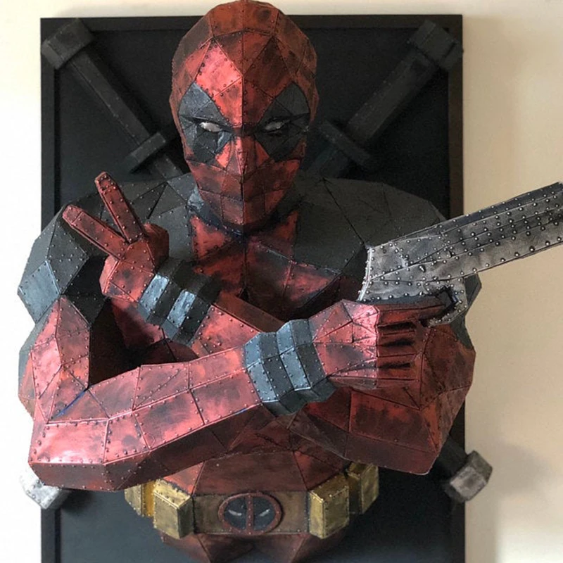 70 см 3D Пазлы Бумажная модель настенная скульптура игрушечная Бумага Ремесло
