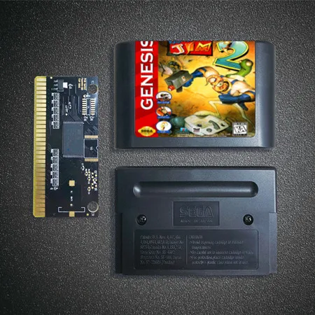 Игровая карта Earthworm Jim 2 - 16 бит MD для Sega Megadrive Genesis картридж игровой консоли |