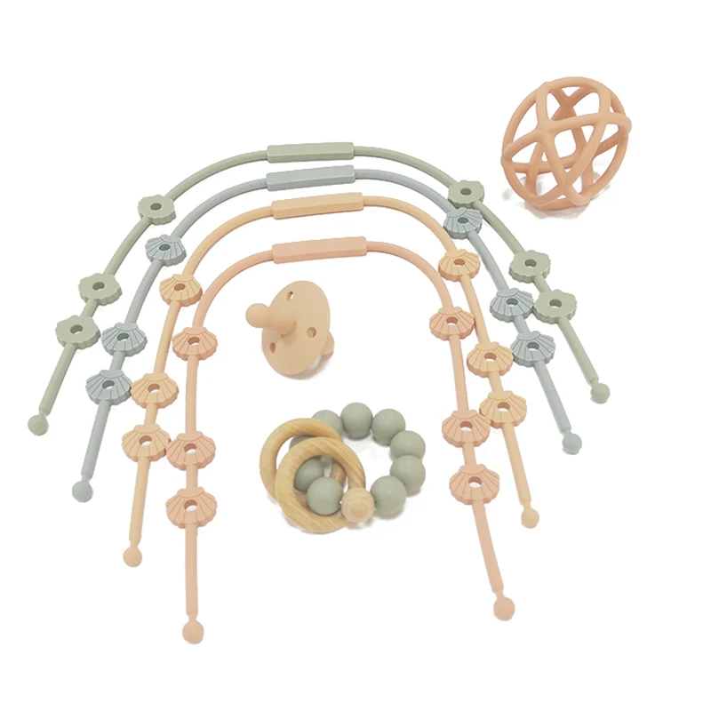 

2 шт., детский силиконовый Прорезыватель для зубов