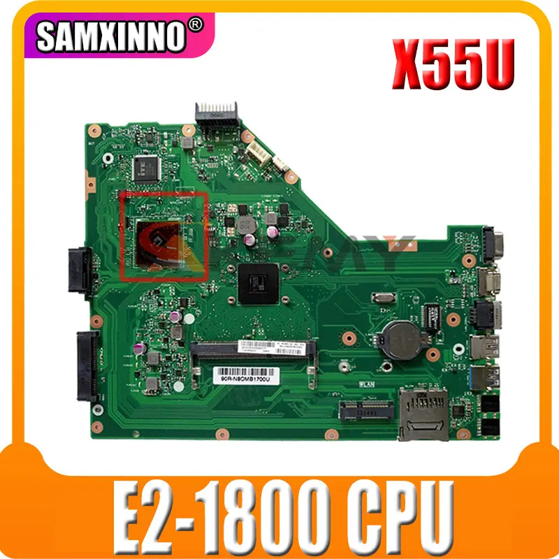 Akemy X55U материнская плата для ноутбука ASUS x55 ноутбук 100% тесты OK E2 1800