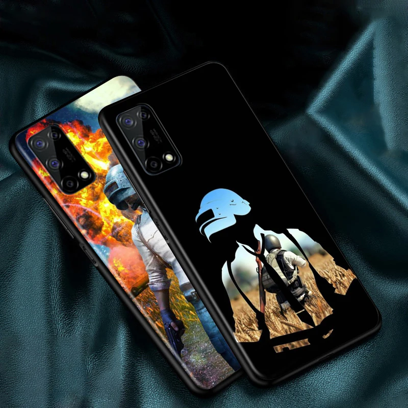 Популярная игра Pubg для OPPO Realme V15 X5 X3 X50 X7 X2 C17 C11 C3 C2 7 7i 6 6S 6i 5 3 2 Pro мягкий черный чехол