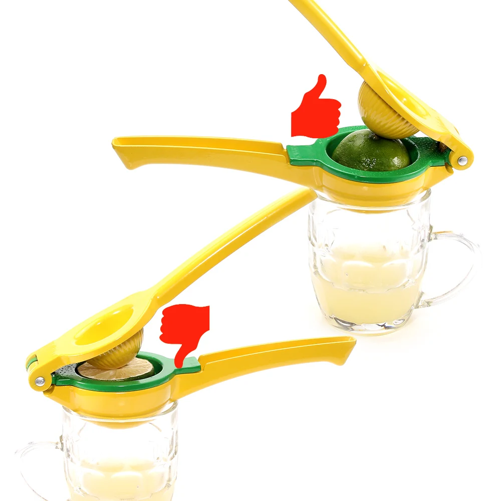 Multifunctional Lemon Juicer 2 in 1 Hand Held Aluminum alloy Citrus Squeezer Press Fruits Kitchen tools | Дом и сад