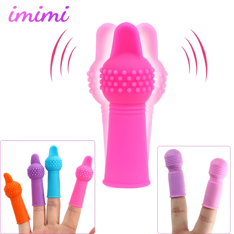 Секс продукт Пальчиковый рукав вибратор клитор стимуляция взрослых интимные