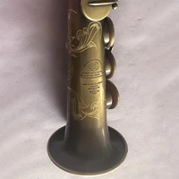 high quality brand mfc soprano saxophone mark vi antique copper simulation b flat soprano sax mark vi mouthpiece reeds neck
