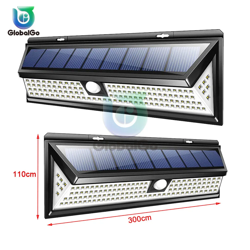118 светодиодный солнечный свет s Открытый датчик движения настенные светильники