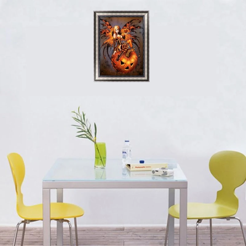 Алмазная вышивка 5D на Хэллоуин сделай сам крестиком рукоделие украшение для дома