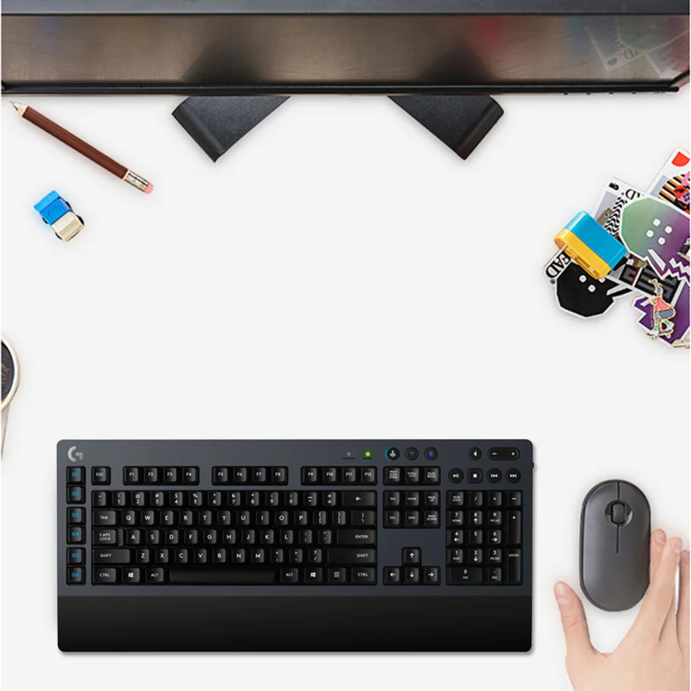 Беспроводная игровая механическая клавиатура LIGHTSPEED G613 2 4 ГГц 10 клавиш без