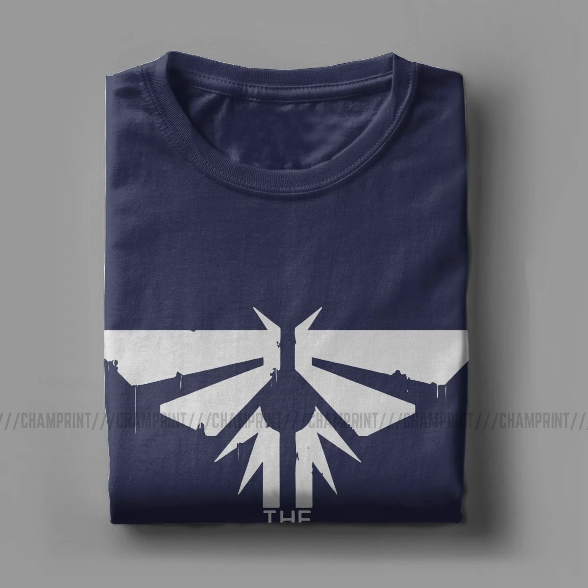 Firefly The Last Of Us Men T Shirts Ellie Fireflies Joel Tlou Video Game Vintage Tee Shirt Short Sleeve T-Shirts Cotton Gift | Мужская