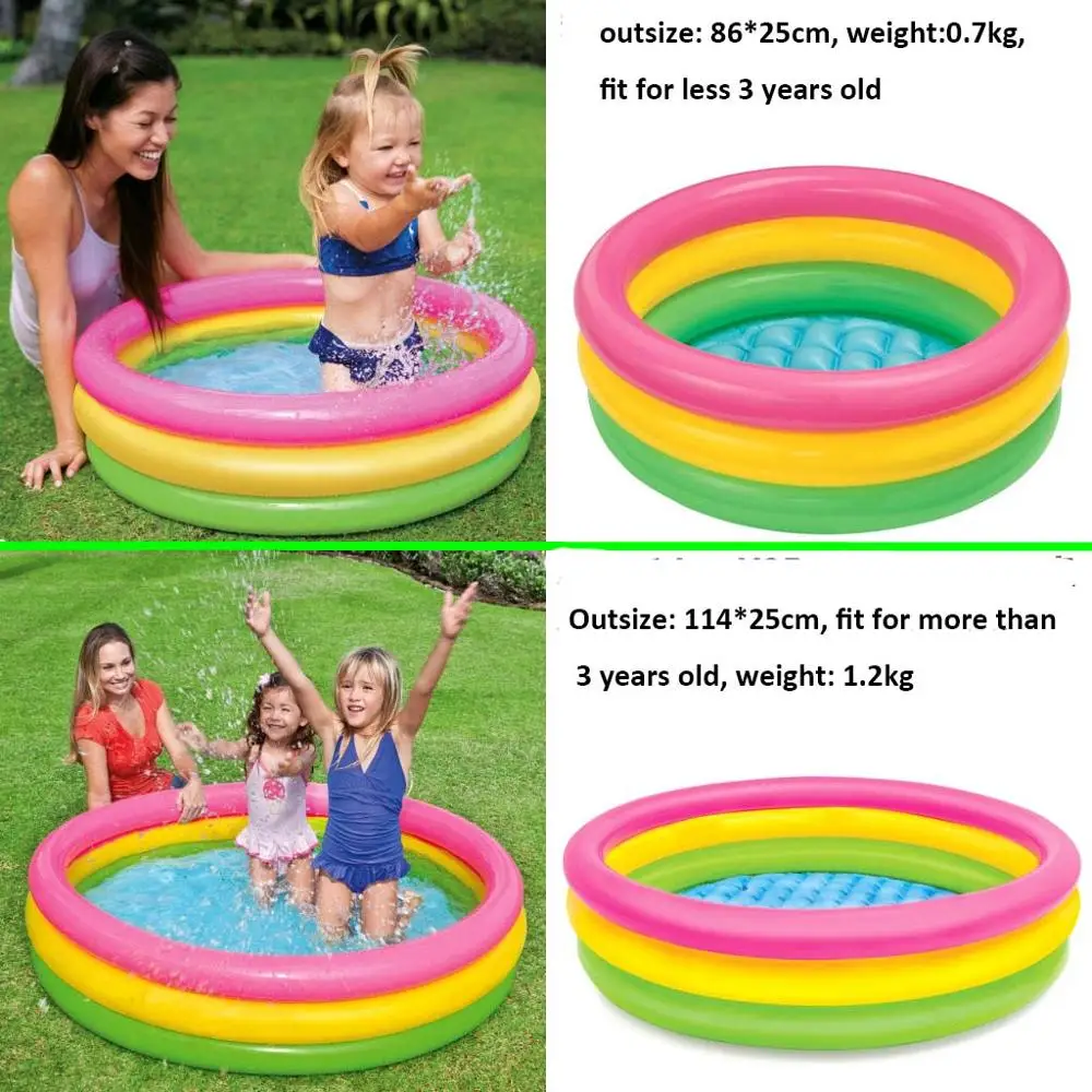 Надувной бассейн детский плавательный для детей intex надувные бассейны из ПВХ |