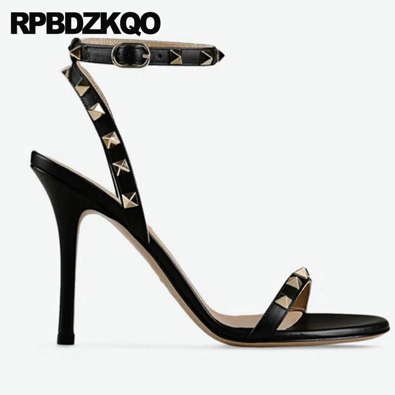 Модные туфли на шпильках Цвета Дизайнерские босоножки Роскошная женская 2021