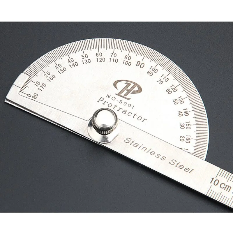 Регулируемый транспортир многофункциональная круглая угловая линейка из