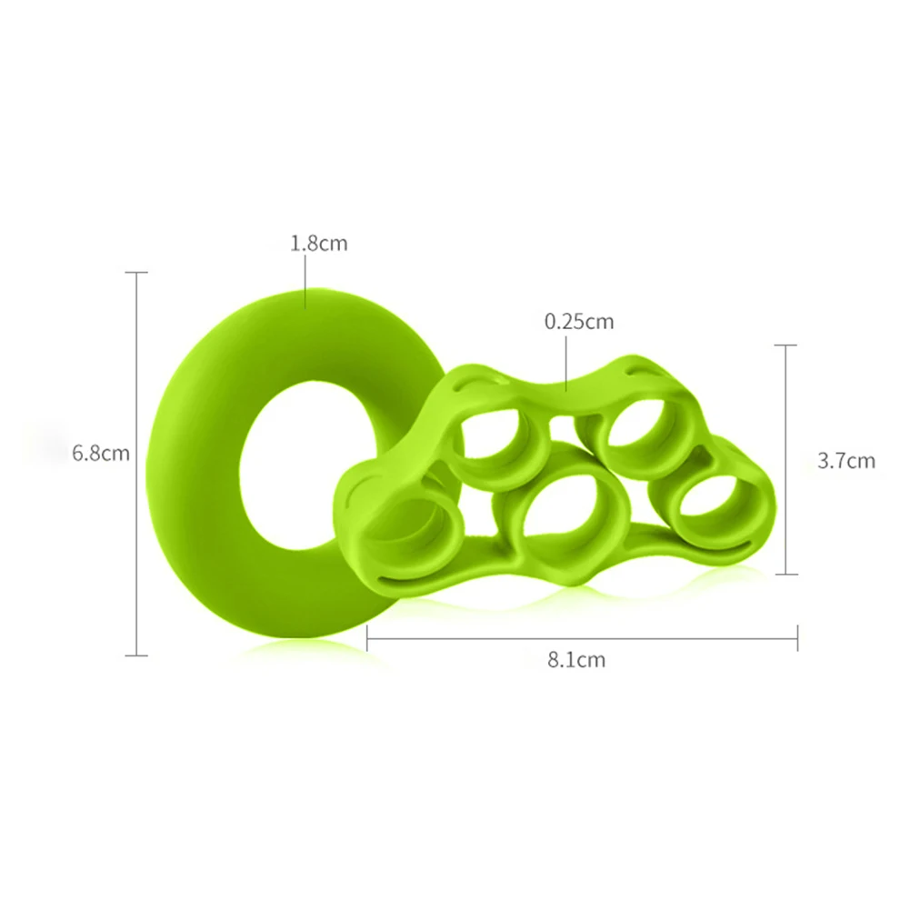 

Finger Training Stretcher Trainer Strength Resistance Bands Wrist Exercise Fitness Silicone Finger Gripper Strength Trainer