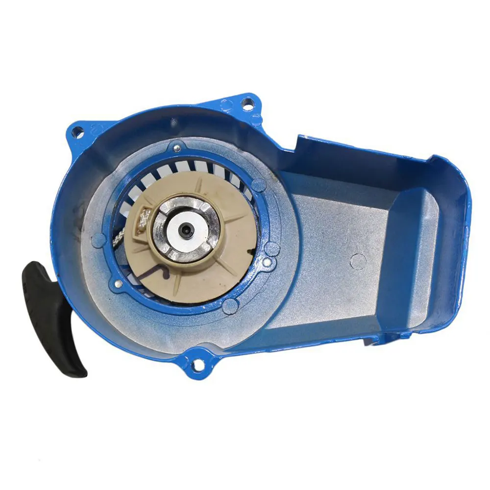 Высококачественный ручной стартер для мотоцикла синего 47cc 49cc 2-тактный