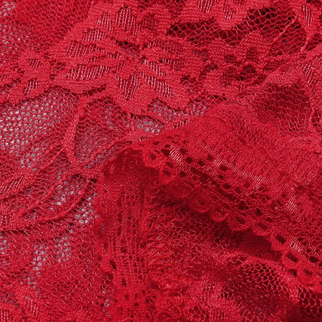 Сексуальное ночное белье модное женское кружевное однотонное нижнее Клубная