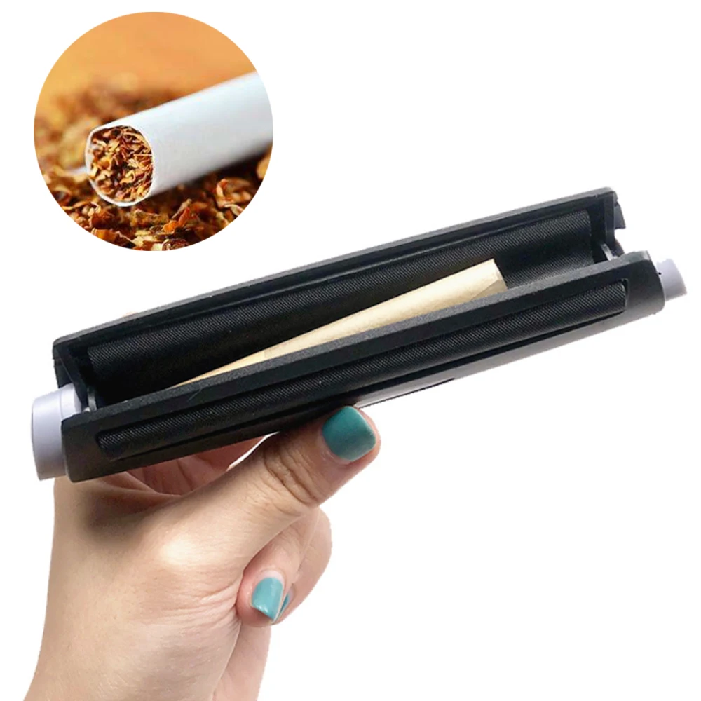 

110mm Portable Plastic Cigarette Rolling Machine Drawer Joint Cone Manual Tobacco Paper Maker Filler Mini Smoke Tool Men Gift
