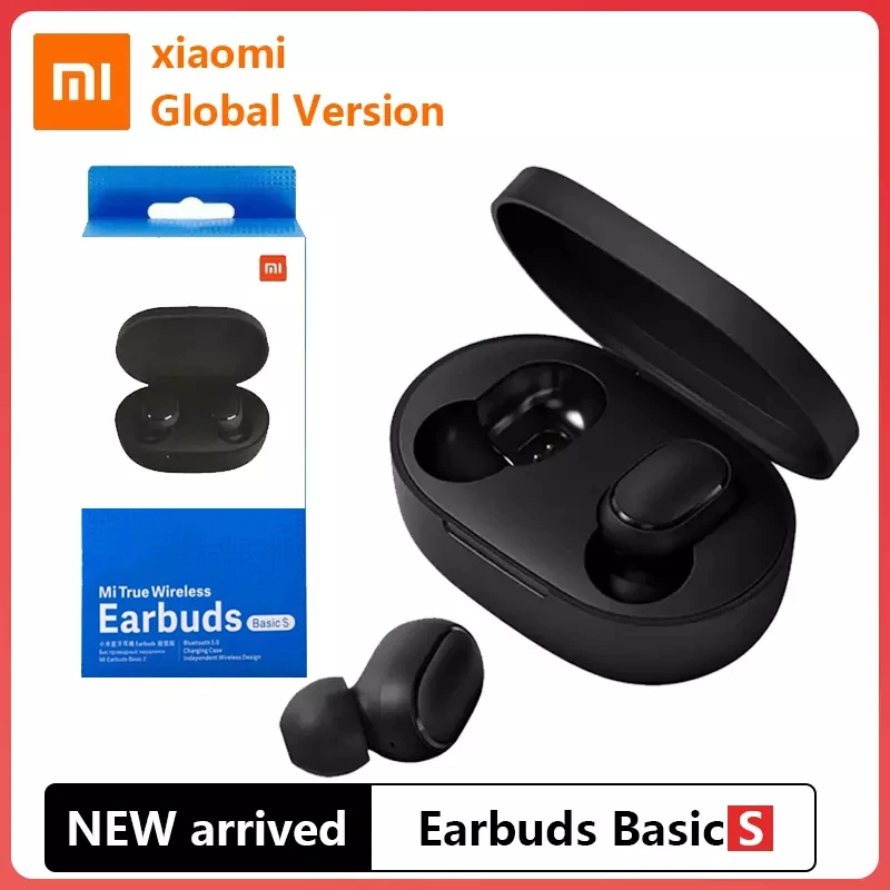 TWS наушники Xiaomi Redmi AirDots S беспроводные Bluetooth 5 0 глобальная версия Mi Ture Basic 2 с