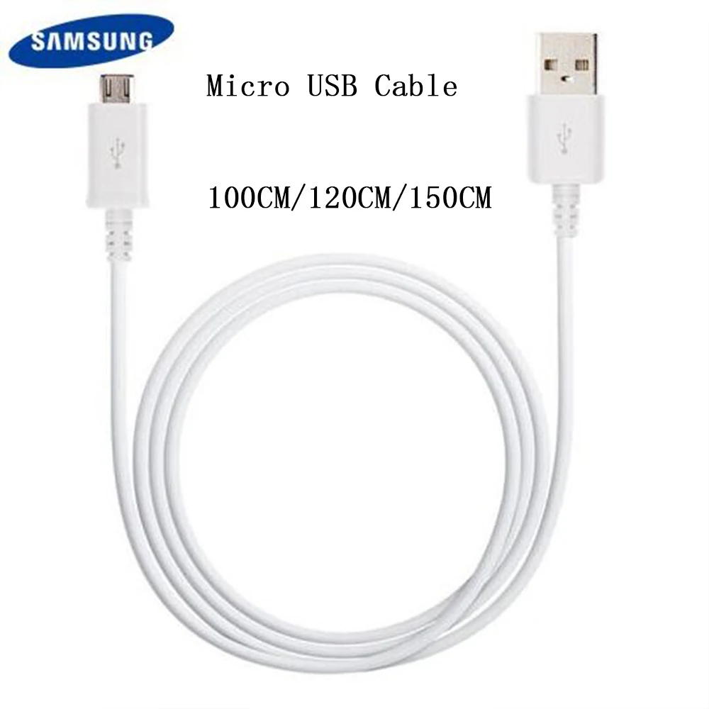 Оригинальное быстрое зарядное устройство Samsung с micro usb кабелем 2/1/1 5 м 2 А кабель