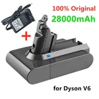2021 новый литий-ионный аккумулятор 21,6 в 28000 мАч для пылесоса Dyson V6 DC58 DC59 DC62 DC74 SV09 SV07 SV03 965874-02, аккумулятор L30