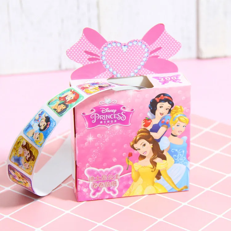 Disney Princess Дисней, Микки, Холодное сердце, Эльза, Анна, съемная наклейка, принцесса, скрапбукинг, для декора компьютера, блокнота, мультяшная игрушка, наклейка s 200 шт - Цвет: Disney Princess
