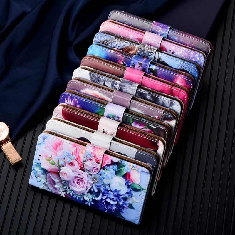 Чехол-книжка для Vivo Y31 Y20 Y11S Y12 Y15 Y17 Y91i Y91C Y93 Y95 Y1S V17 Neo Y85 V20 SE | Мобильные телефоны и