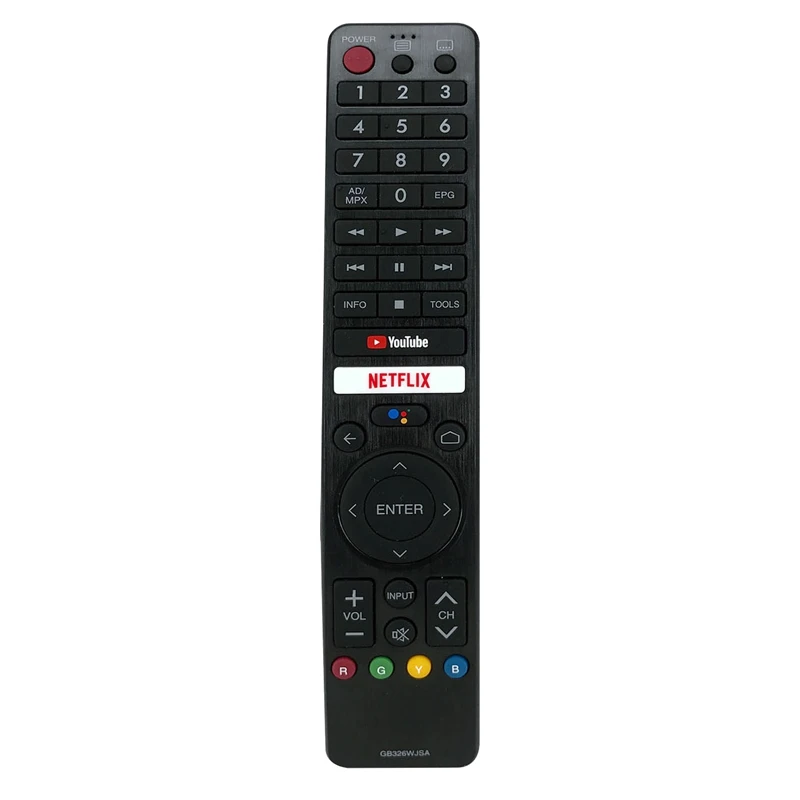BT-GB326 TV Remote Control for Sharp GB326WJSA Smart TV Bluetooth Voice Remote Control