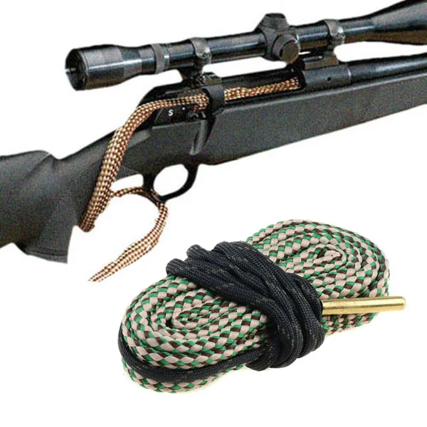 Охотничий диаметр Змеиный пистолет для очистки. 30 Cal .308 06 .300 & 7 62 мм Boresnake