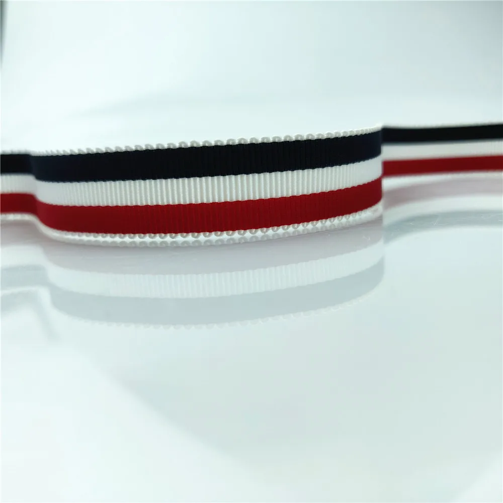 Корея одежда декоративных полосатых матовая полиэфирная шляпа на красный Белый