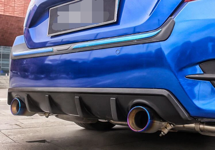Для HONDA CIVIC ABS задний бампер диффузор защитные бамперы для 2016-2018 Body kit спойлер |