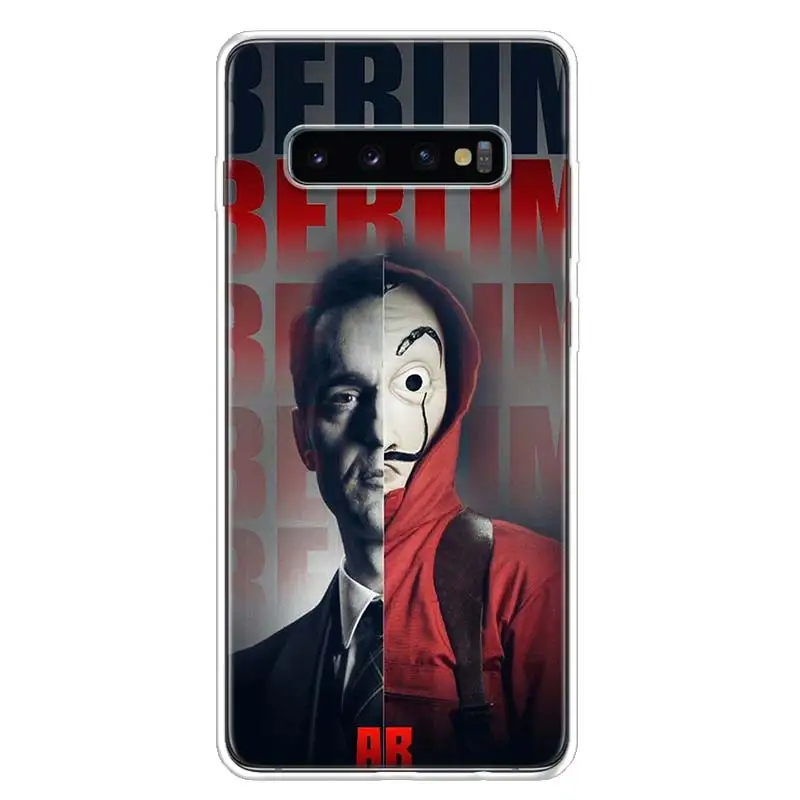 Tv La Casa de papel чехол для телефона samsung Galaxy S10+ Lite Note 10 9 8 S9 S8 J4 J6 J8 Plus S7 S6 чехол