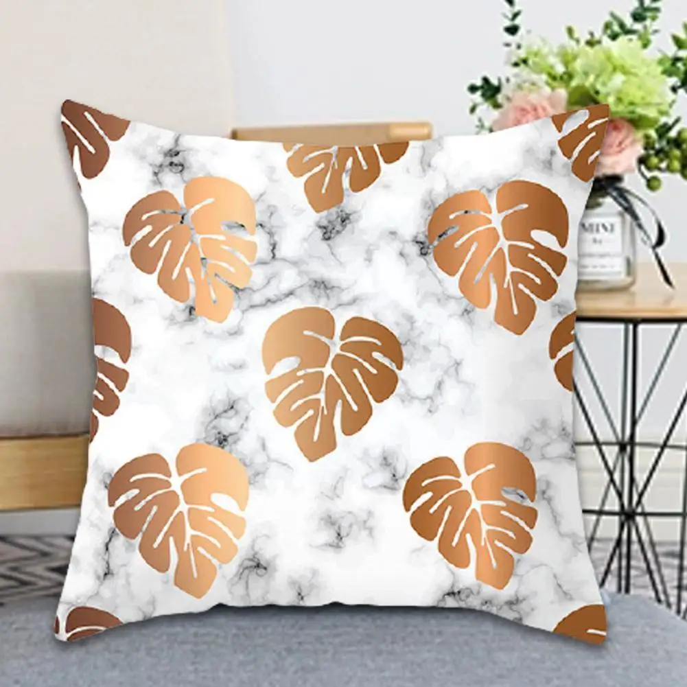 

Simple Marble Geometric Pattern Hug Pillowcase Car Pillowcase Cushion Fashion Pillowcase Hug Decoration 45*45cm Home Sofa W8S9