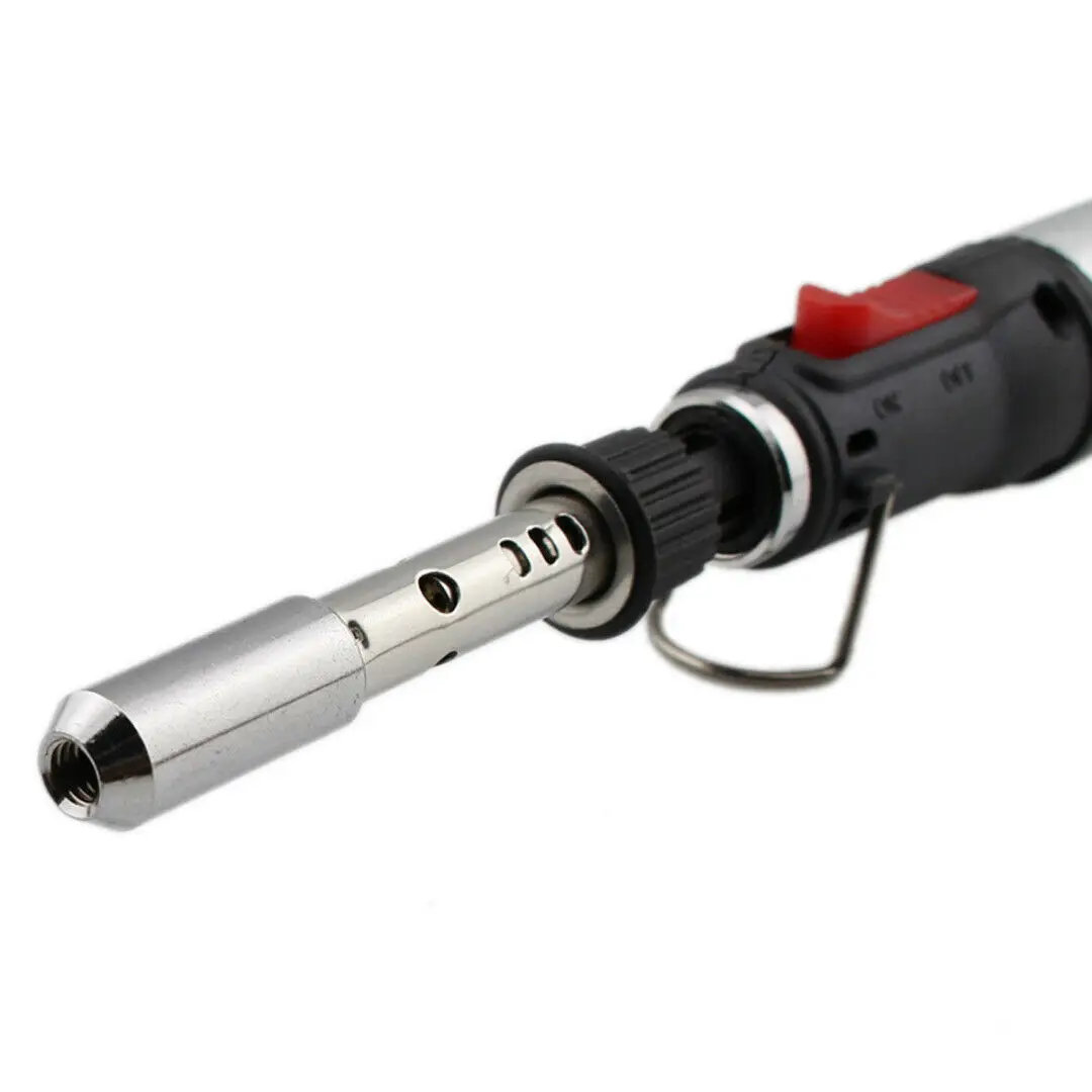 

Portable Cordless Butane Gas Soldering Iron12ml 1300 Degree Welding Repair Tool Kit W/Solder