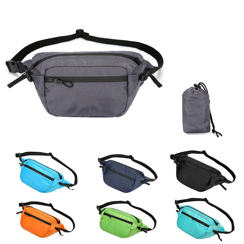 Спортивная Складная поясная сумка для занятий спортом на открытом воздухе, легкая водонепроницаемая модная сумка для бега, сумка для спорт... от AliExpress WW