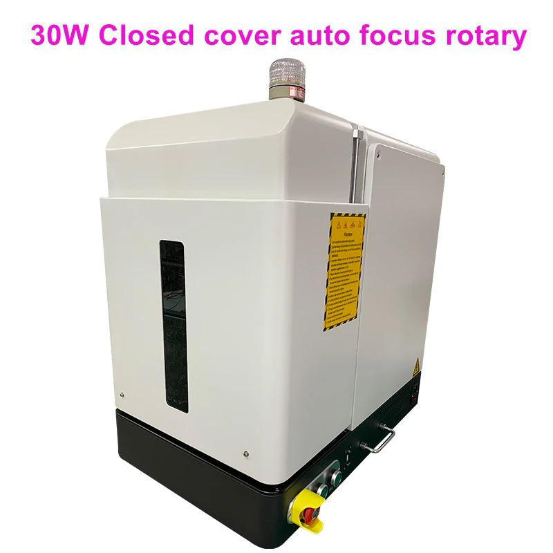 Защитная крышка Закрытая волоконная лазерная маркировочная машина для золотой
