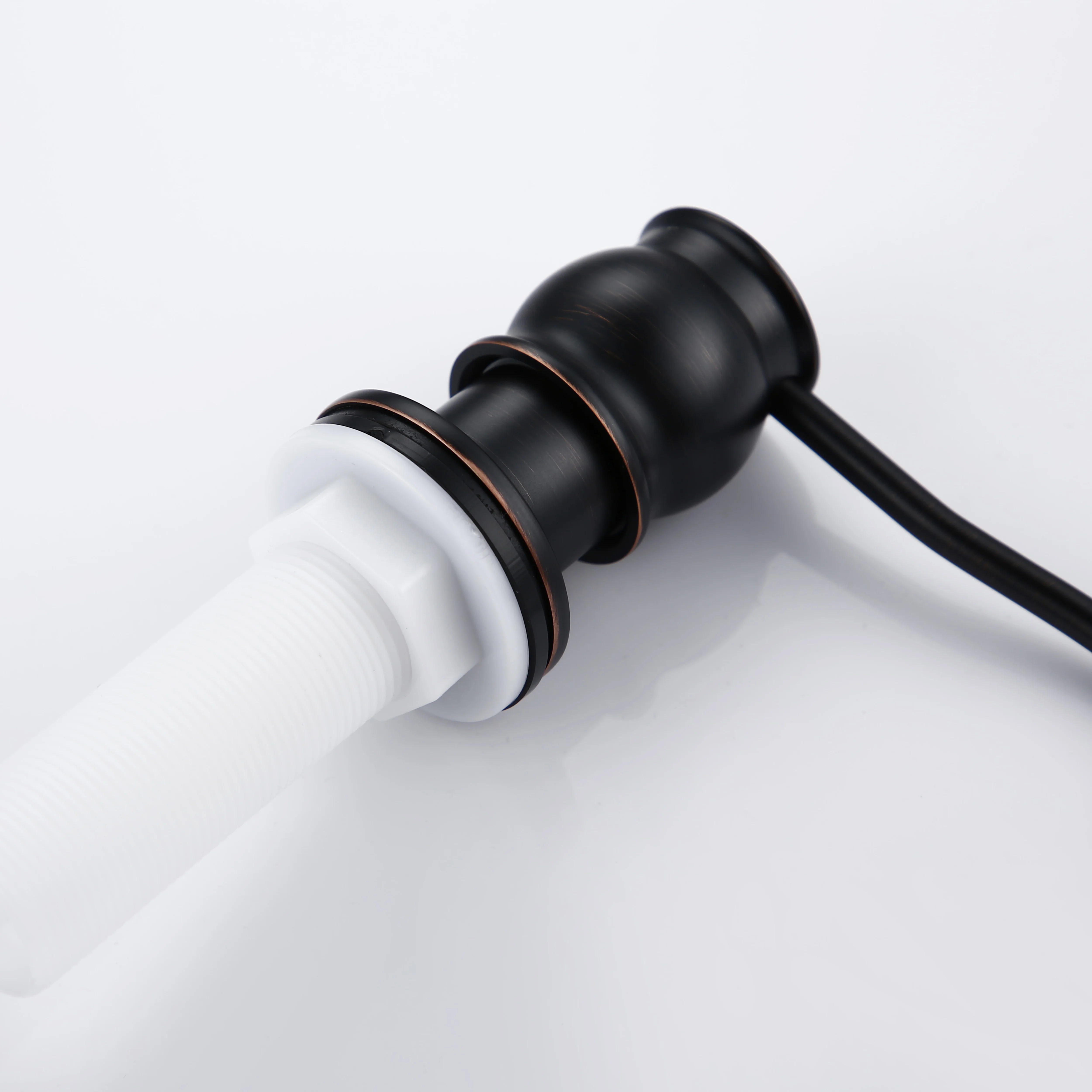 Bagnolux Brass Black Simple High Quality Built In Deck Mount Pump Countertop Kitchen Sink Hand Sanitaizer Soap Dispenser | Обустройство