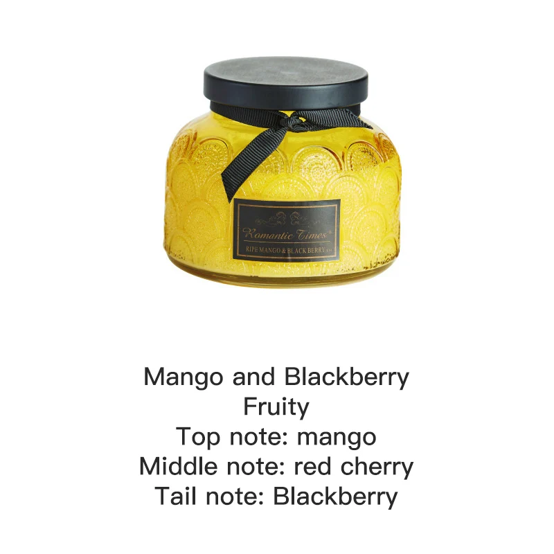 Стеклянная банка с ароматом для дома ароматическое масло соевый воск и набор из 2