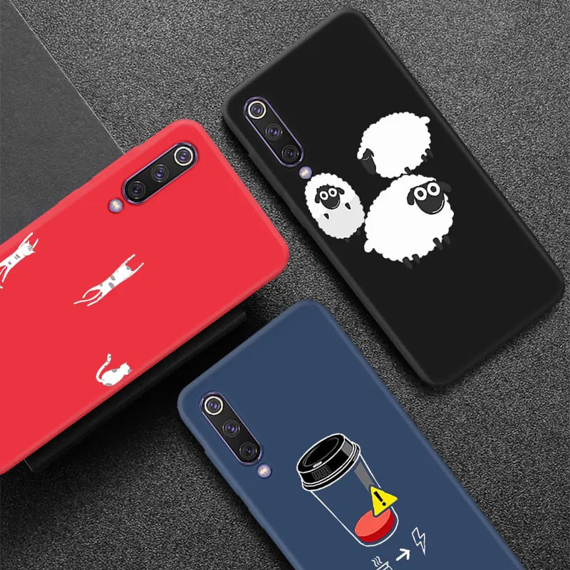 Ультратонкий матовый чехол для телефона из ТПУ для Xiaomi Redmi Note 4 4X5 6 7 Pro 5A Prime Mi 8 Lite 9 SE матовый защитный чехол