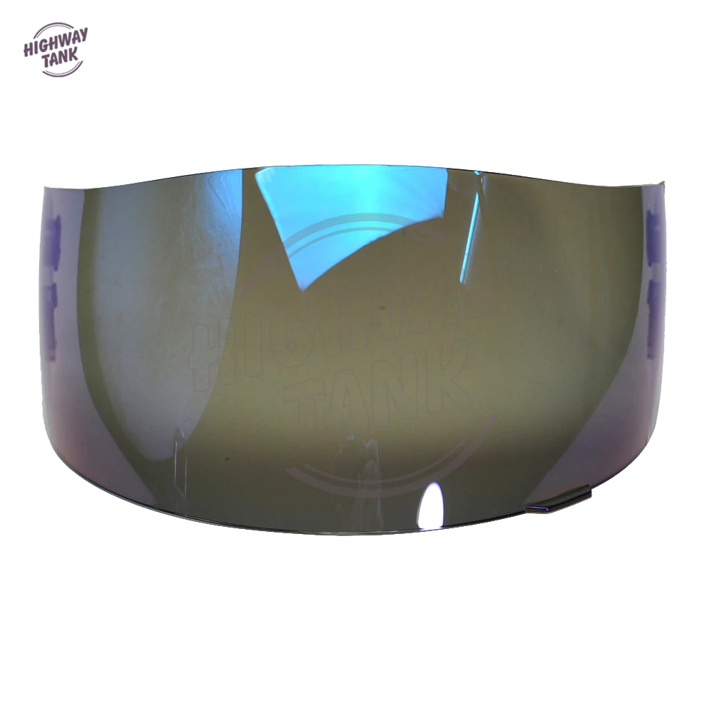 Новинка 1 шт. синий мотоциклетный шлем козырек объектив на все лицо защитный